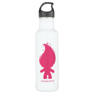 Trolls™ Pink Water Bottle