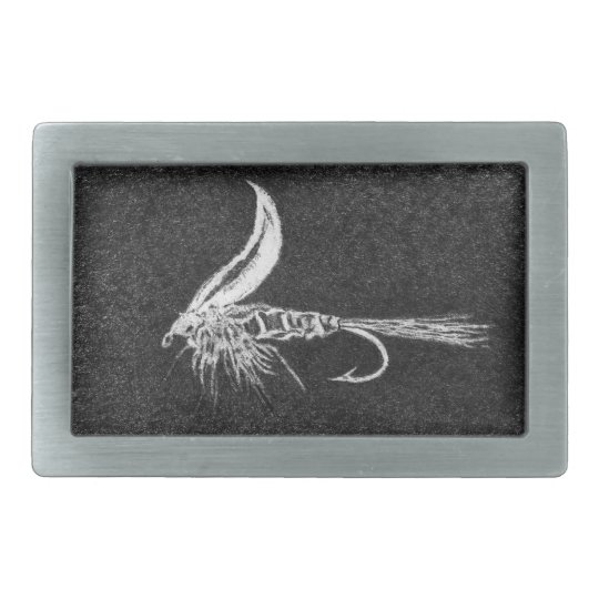 fly fishing belt buckle