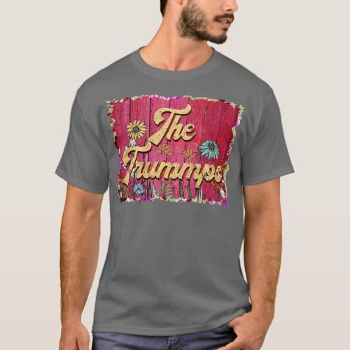 Classic Trummps Personalized Flowers Proud Name TS T_Shirt