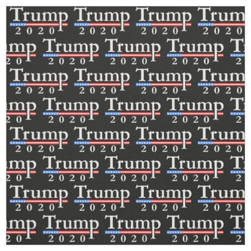 Classic Trump 2020 Pattern Fabric