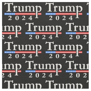 Classic Trump 2024 Pattern Fabric