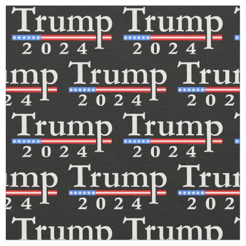 Classic Trump 2024 Pattern Fabric