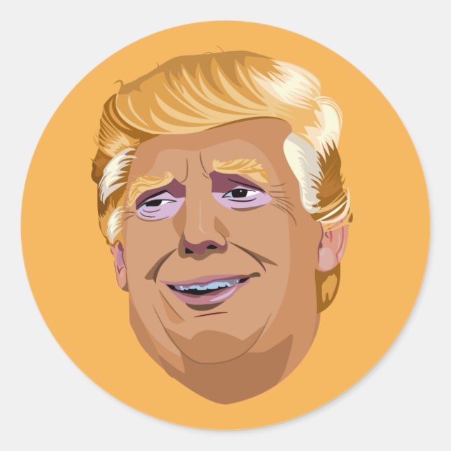 Classic Trump  Classic Round Sticker (Front)