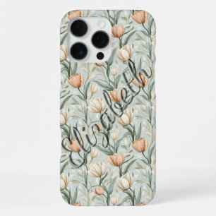 Classic Tulip  Personalizable  Iphone Case