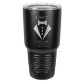 Classic Tuxedo 30 oz. Stainless Steel Tumbler (Front)