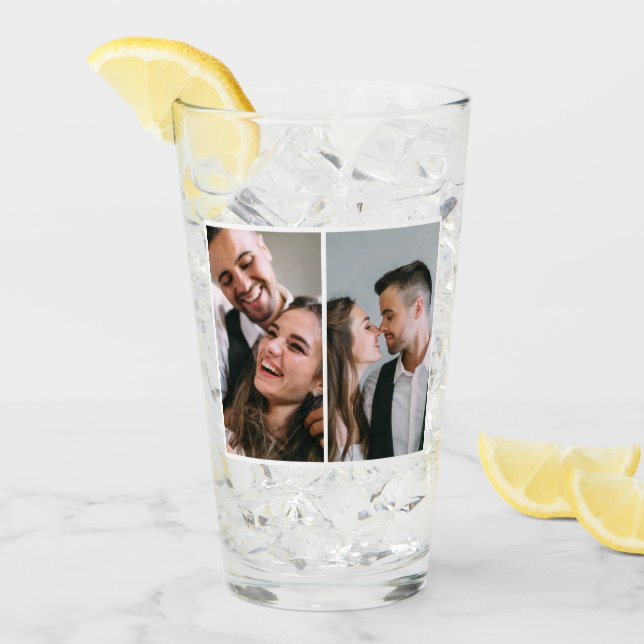 Classic Two Photo Front and Back Glass (Front Ice)