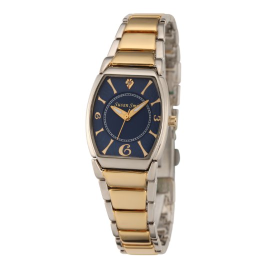 Classic Two Tone Women's Diamond Watch (3/4)
