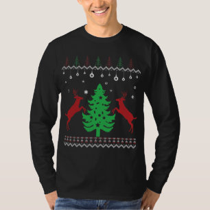 Classic Ugly Christmas Tree with Dear Sweater