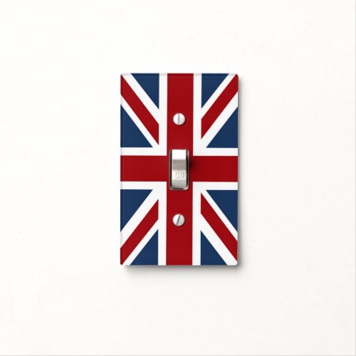 Classic Union Jack Flag Light Switch Cover