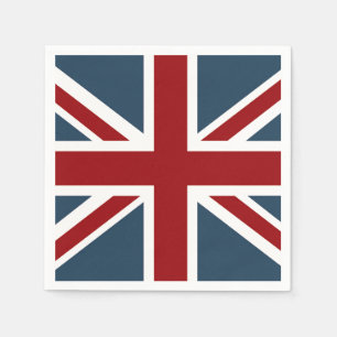 Classic Union Jack Flag Napkins