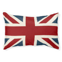 Classic Union Jack Flag Pet Bed