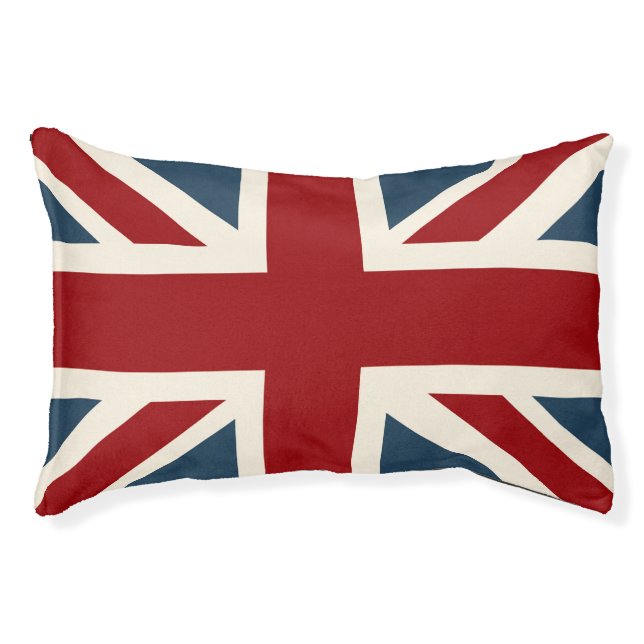 Classic Union Jack Flag Pet Bed (Front)