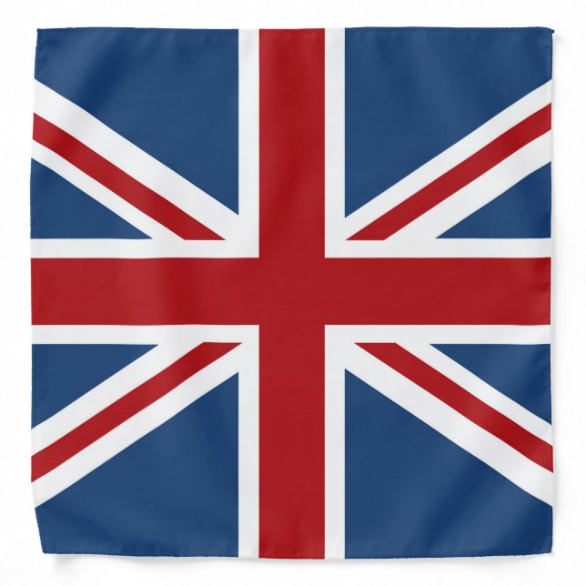 Classic Union Jack UK Flag Bandana (Front)