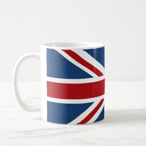 Classic Union Jack UK Flag Coffee Mug