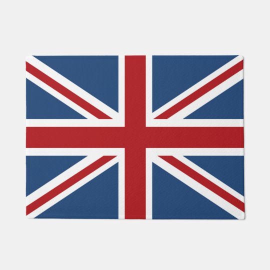 Classic Union Jack UK Flag Doormat | Zazzle.com