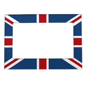 Classic Union Jack UK Flag Magnetic Picture Frame