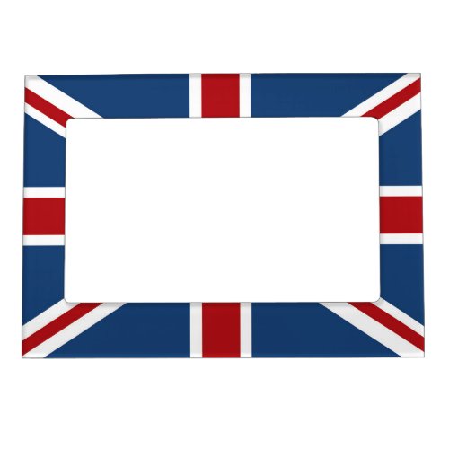 Classic Union Jack UK Flag Magnetic Picture Frame