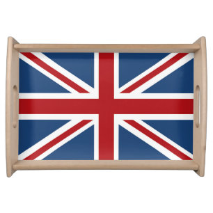 Classic Union Jack UK Flag Serving Tray