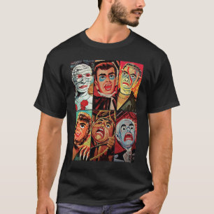 Classic Universal Monsters Graphic Sarcastic T-Shirt