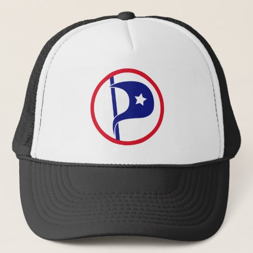 Classic US Pirate Party Trucker Hat