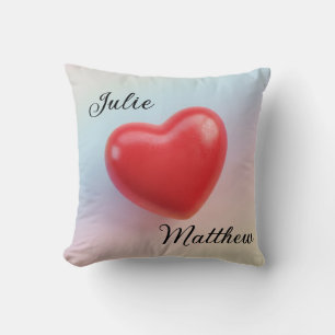 classic valentine day romantic throw pillow