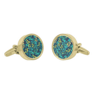 Classic Valentine Gifts For Him Camo Print Cufflinks