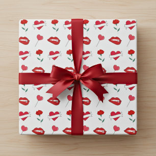 Classic Valentine's Day Wrapping Paper