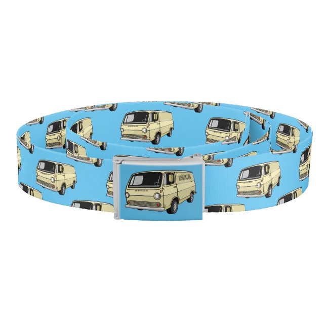 Classic van cartoon illustration belt (Coil)