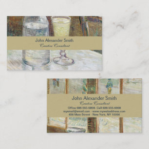 Classic Van Gogh Paris Cafe Absinthe Art Business Card