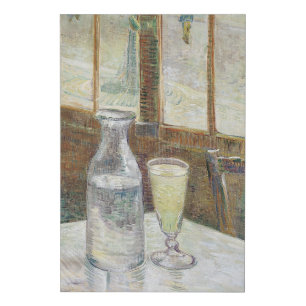 Classic Van Gogh Paris Cafe Absinthe Art Faux Canvas Print