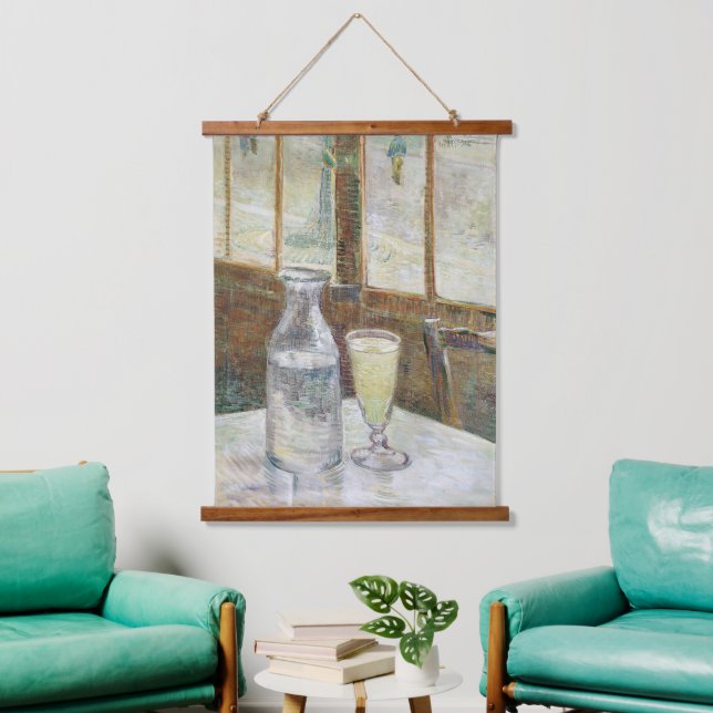 Classic Van Gogh Paris Cafe Absinthe Art Hanging Tapestry (Living Room)