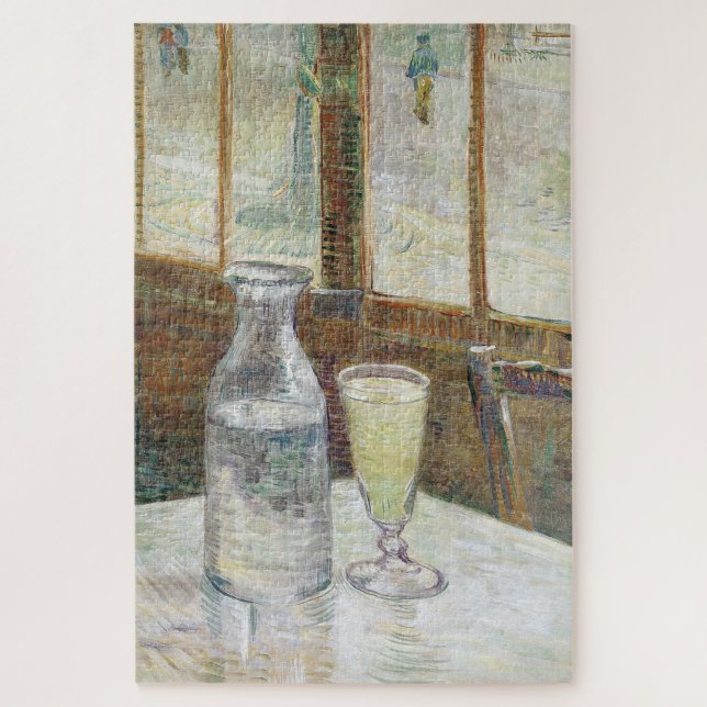 Classic Van Gogh Paris Cafe Absinthe Art Jigsaw Puzzle (Vertical)