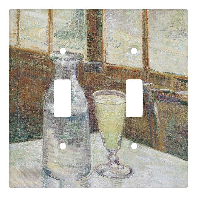 Classic Van Gogh Paris Cafe Absinthe Art Light Switch Cover (Front)