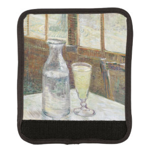 Classic Van Gogh Paris Cafe Absinthe Art Luggage Handle Wrap