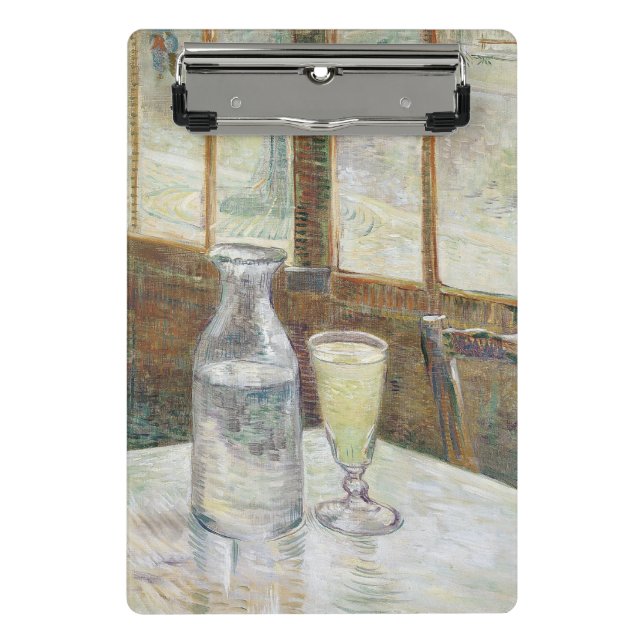 Classic Van Gogh Paris Cafe Absinthe Art Mini Clipboard (Front)