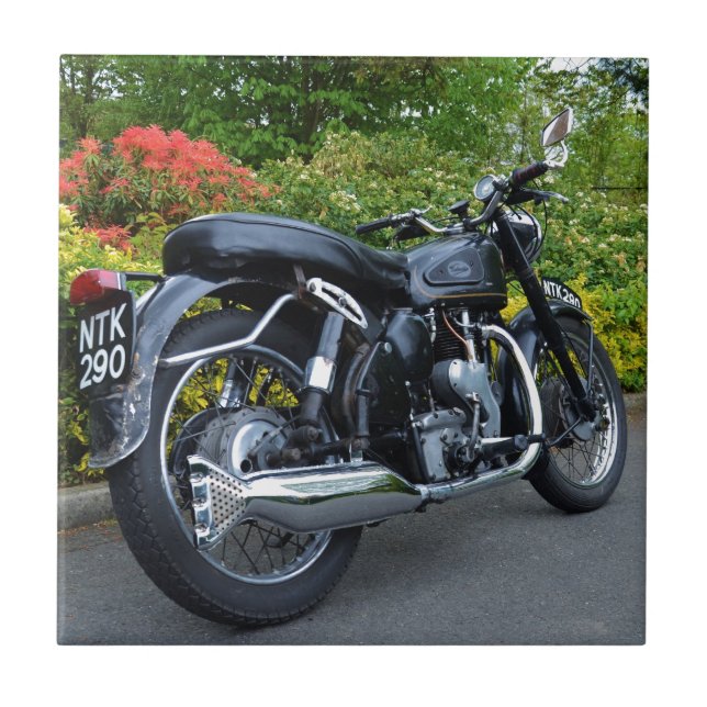 Classic Velocette Venom Tile (Front)