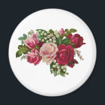 Classic Victorian Roses Lily of the Valley Romance Magnet<br><div class="desc">Beautiful vintage design ideal for Mother's Day or romantic occasions.</div>