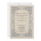 Classic Vignette Rehearsal Dinner Invite (grey)