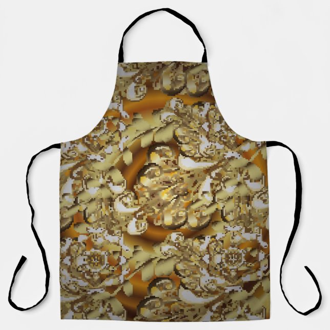 Classic vintage background. Seamless classic vinta Apron (Front)