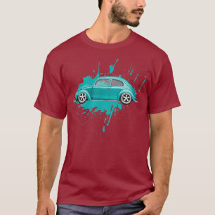 Classic Vintage Car Paint Old Bug Buggy Beetle T-Shirt