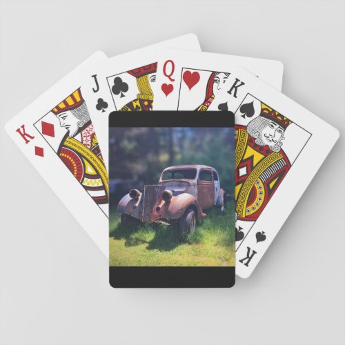 Classic Vintage Car Playing Cards