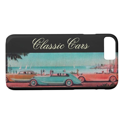 CLASSIC  VINTAGE CARS iPhone 87 CASE