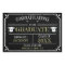 Classic Vintage Chalkboard Graduation Yard Sign
