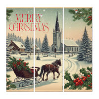 Classic/Vintage Christmas scene