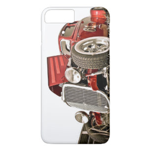 Classic Vintage Collector's Red Car Auto iPhone 8 Plus/7 Plus Case