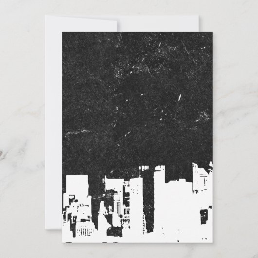 Classic Vintage Etching Cityscape Art (Front)