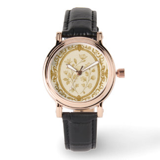 Classic,Vintage Flowers Pattern Art eWatch Watch
