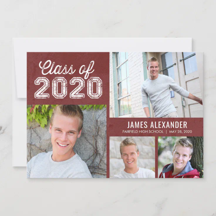 Classic Vintage Graduation Announcement Invitation | Zazzle