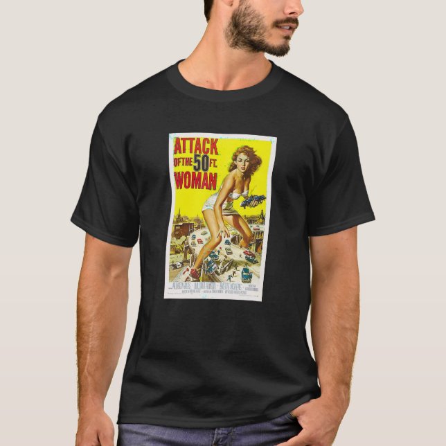 Classic Vintage Horror Retro Movie Poster Collecto T-Shirt (Front)