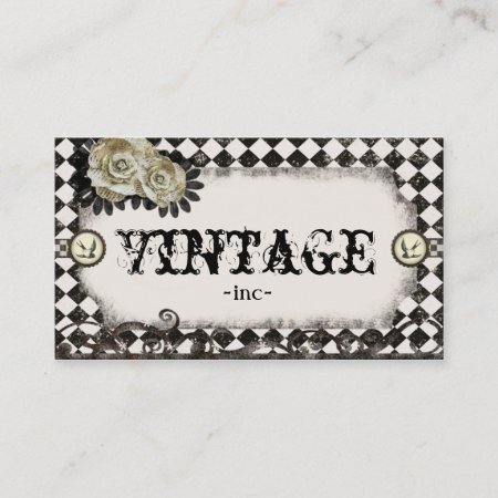 Classic Vintage Inspired Business Cards
